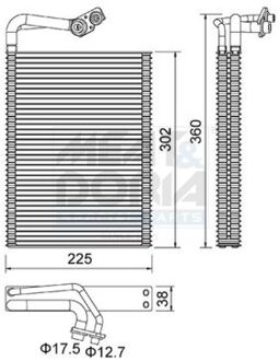 Mercedes Benz Verdamper, airconditioning 997085