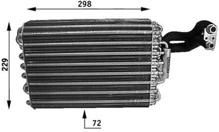 Mercedes Benz Verdamper, airconditioning AE31000S