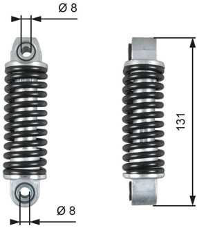 Mercedes Benz Vibratiedemper, Poly V-riem DriveAlign® T39151
