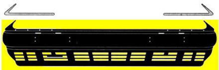 Mercedes Benz Voorbumper 9/89+ Open Versie 3025570