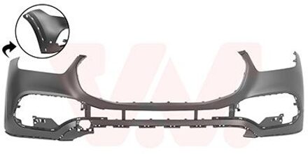 Mercedes Benz Voorbumper In Primer 2957575