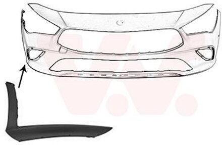 Mercedes Benz Voorbumpersierlijst R. 2974582