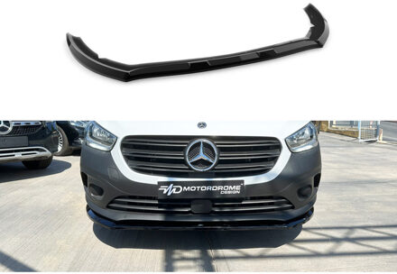 Mercedes Benz Voorspoiler passend voor Mercedes Citan & Citan Tourer (W420) 2021- (ABS Glanzend zwart) DXVME05