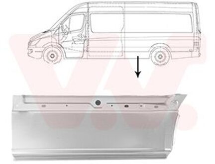 Mercedes Benz Zijplaat Achter L 2982141