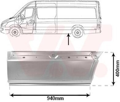 Mercedes Benz Zijwand 3083141