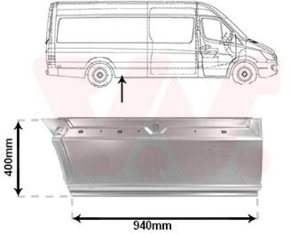 Mercedes Benz Zijwand 3083142