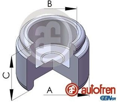 Mercedes Benz Zuiger, remklauw D02538