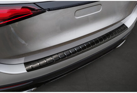 Mercedes Benz Zwart RVS Bumper beschermer passend voor Mercedes GLC II (X254) 2022- 'Ribs' AV245299