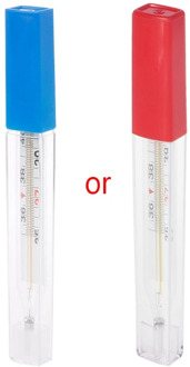 Mercury Glass Thermometer Large Screen Clinical Medical Temperature Household Health Monitors Health Care Thermometers