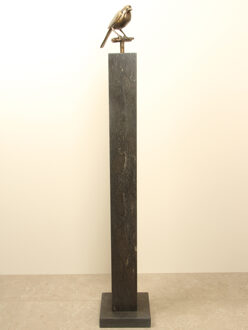 Merel uit brons, 14 cm