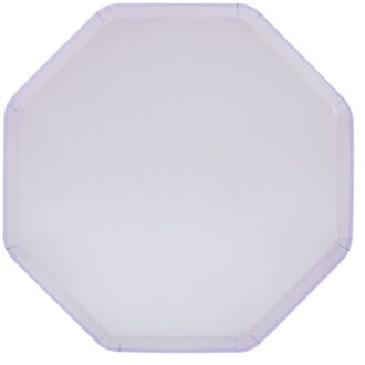 Meri meri - bordjes papier groot à 8 stuks, lila