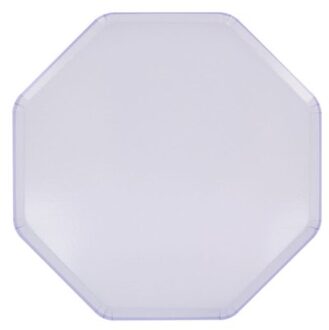 Meri meri - bordjes papier klein à 8 stuks, lila