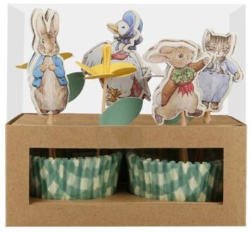 Meri Meri cupcake kit - peter rabbit in the garden
