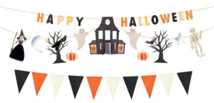Meri meri halloween slinger 2,4 m - happy halloween