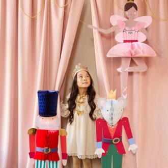 Meri meri kerst hangende decoratie xl - notenkraker ballet