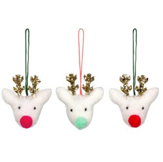 Meri meri kerst - kerstboomhanger rendieren à 3 stuks