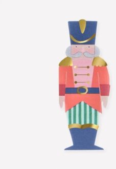 Meri meri kerst servetten notenkraker ballet soldaat