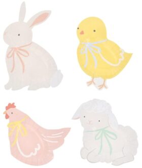 Meri Meri pasen borden spring animals