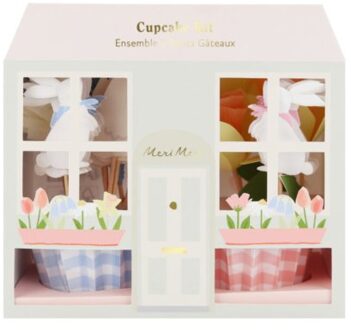 Meri Meri pasen cupcake kit - easter cottage