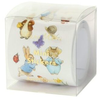 Meri Meri stickers mini rol - peter rabbit & friends