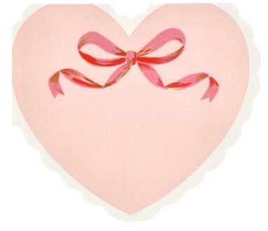 Meri Meri valentijn servetten - coquette heart
