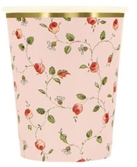Meri Meri x ladurée - bekertjes papier à 8 stuks marie-antoinette