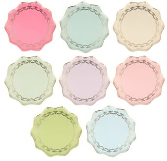 Meri Meri x ladurée - bordjes papier klein à 8 stuks, paris