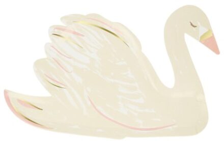 Meri meri - zwaan bordjes à 16 stuks, magical princess