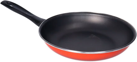 Merida professionele rode koekenpan voor alle hittebronnen 28 cm - Koekenpannen Rood