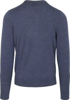 Merino Pullover Denim Blauw - 3XL,L,M,XL,XXL