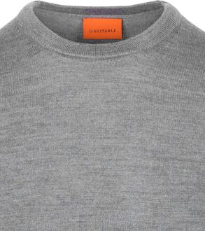 Merino Pullover Grijs - 3XL,S,XL,XXL