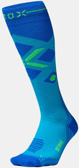 Merino Skisok Blauw - M1 40/44