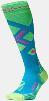 Merino Skisok Dames Blauw - W3 40/42