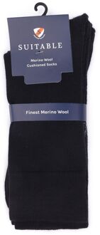 Merino Sokken Navy 2-Pack Donkerblauw - 39-42,43-46