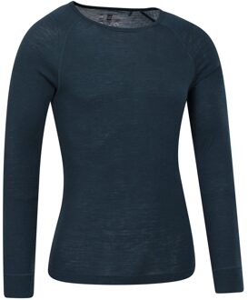 Merino wollen thermo heren (Donkergrijs) - XS