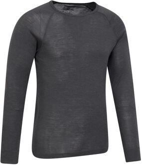 Merino wollen thermo heren (Grijs) - 2XS