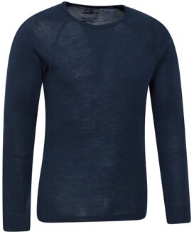 Merino wollen thermo heren (Marine) Navy - S