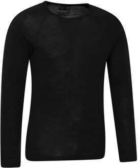 Merino wollen thermo heren (Zwart) - 4XL
