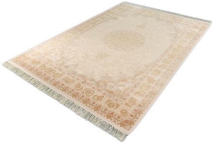 Merinos Exclusief Viscose Vloerkleed - Vintage - Koper/Crème-160 x 230 cm