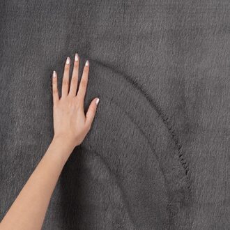 Merinos Karpet24 Modern Bont tapijt Lina Antraciet-120 x 170 cm