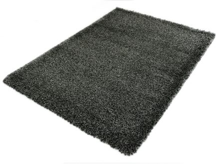 Merinos Vloerkleed Shaggy Deluxe 5533-90 Black-Melange 120x170 cm