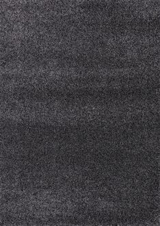 Merinos Vloerkleed Shaggy Deluxe 5533-90 Black-Melange 80x150 cm