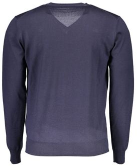 Merinowollen V-hals Trui - maat 2XL Paars