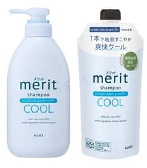 Merit Rinse In Shampoo Cool 320ml Refill