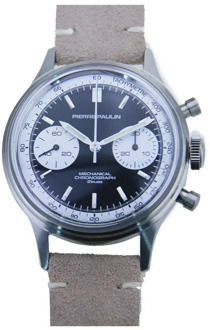 MERKUR FOD Pierre Paulin Seagull movement 1963 Chronograph Mechanical mens Pilot watch Swan Neck Miliary Pilot B-uhr Flieger