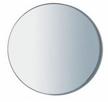 Merlot spiegel 45x45cm zonder verlichting rond Glas Zilver 1305996