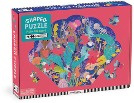 Mermaid Cove 75 Piece Shaped Scene Puzzle -  Mudpuppy (ISBN: 9780735376472)