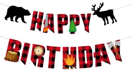 Mermaid Pull Vlag Gelukkige Verjaardag Thema Verjaardagsfeestje Decoratie Wimpel Diy Tuin Decoratie Outdoor Decor Accessories.75z