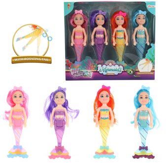 Mermaids Zeemeermin Pop Zusjes, 4st.