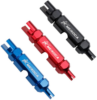 MEROCA Bicycle Schrader Valve Multifunction Wrench Tire Inner Tube MTB Bike Presta Extension Rod Removal Tool